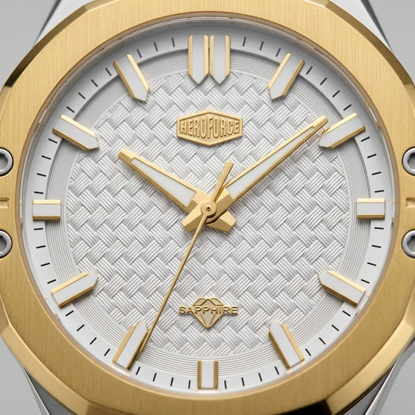 HeroForce 5033B - Luxury - Men's Analog Leather Watch