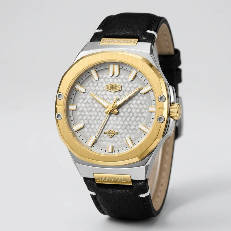 HeroForce 5033B - Luxury timepiece, premium studio, elegant