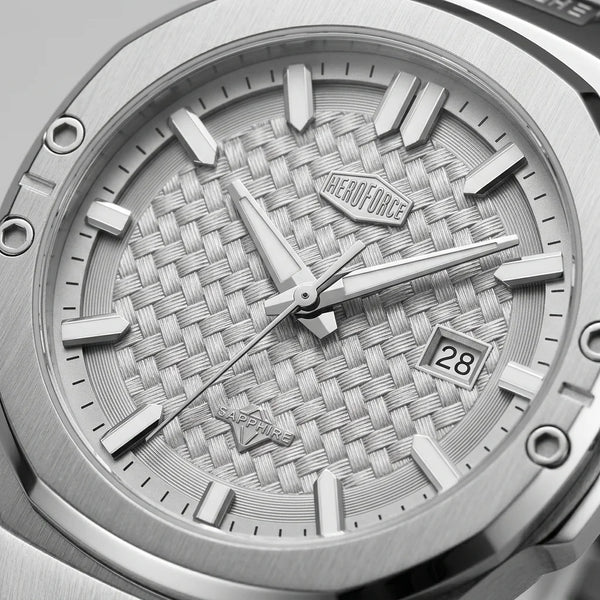 HeroForce 5033S Luxury In - textured dial, industrial, quiet luxury