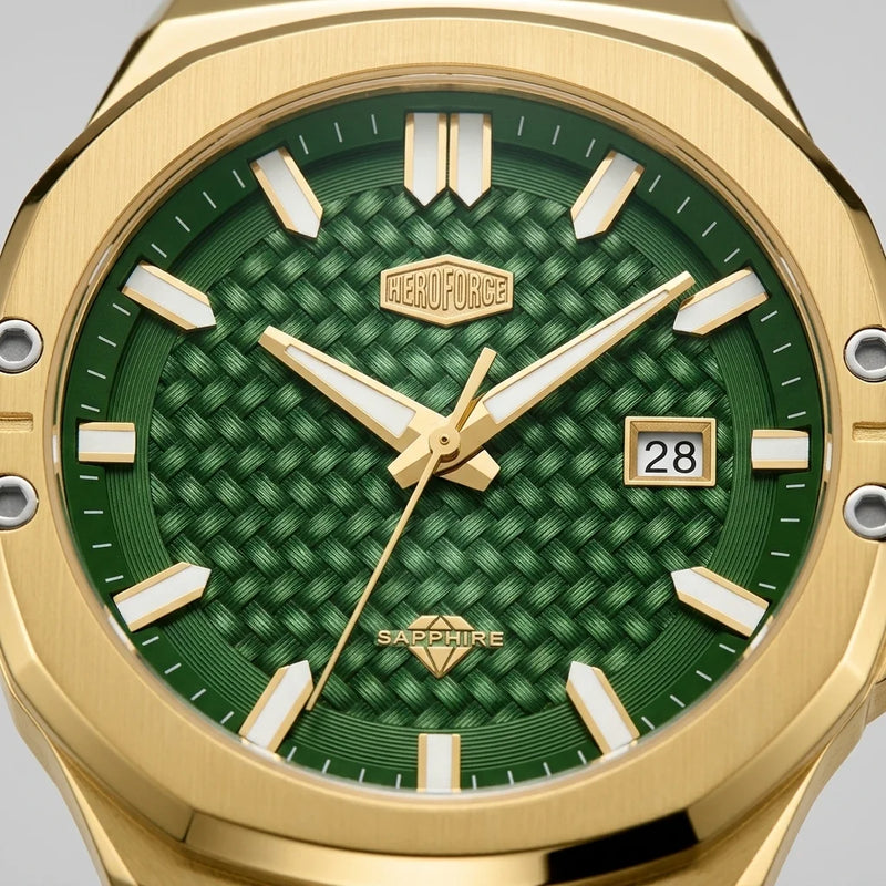 Heroforce 5033S Luxury In - textured dial quiet luxury industrial