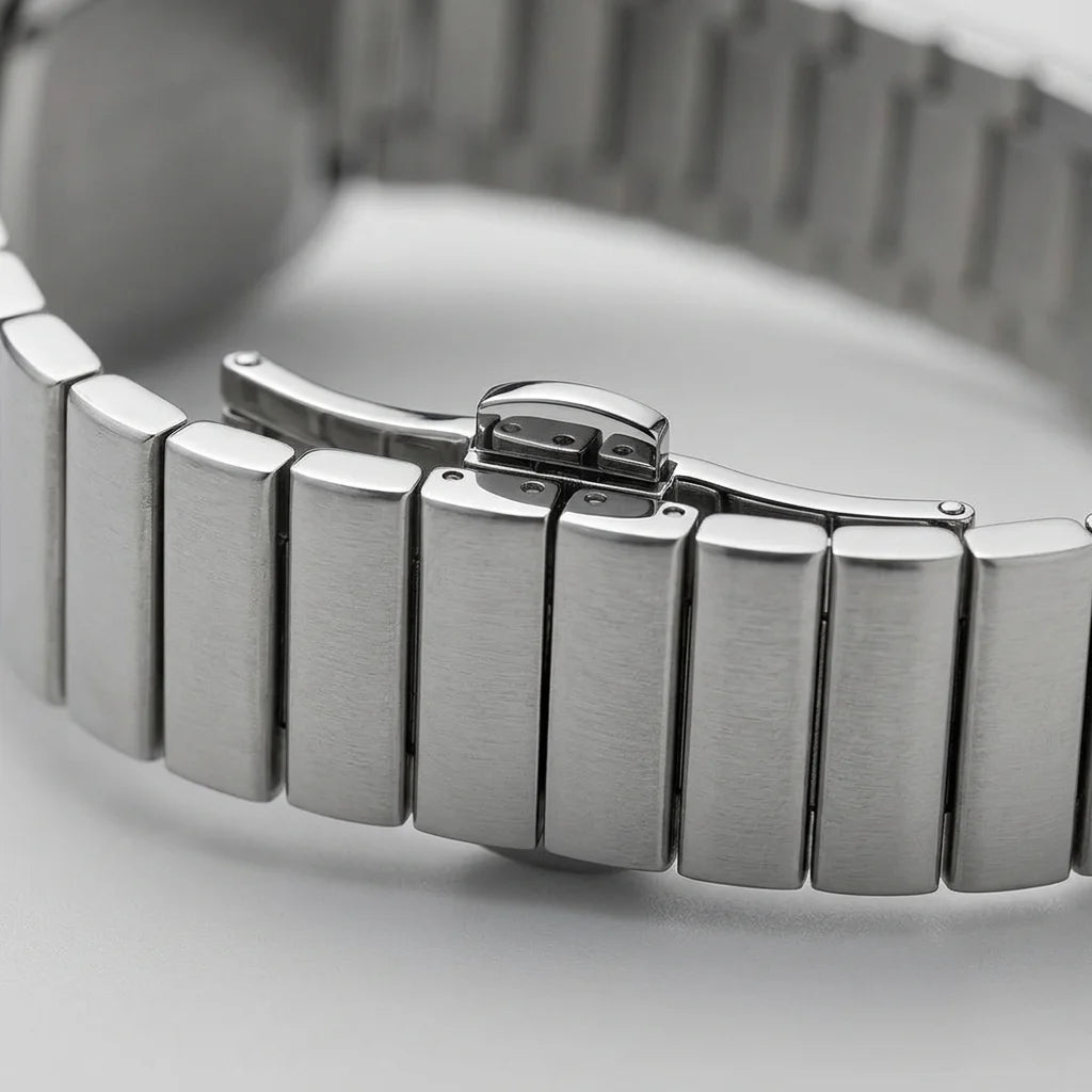 Heroforce 5034S Sunray Di - macro, watch strap, metal buckle, premium leather