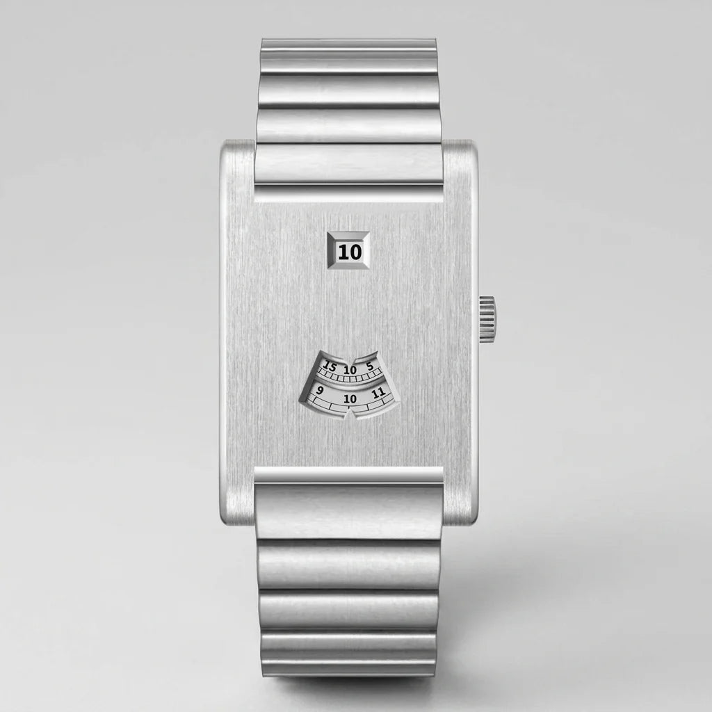 HeroForce 5035S Watch - J - luxury studio front, premium metal