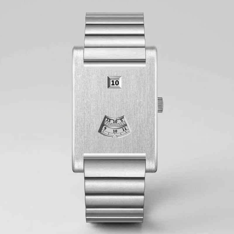 HeroForce 5035S Watch - J - luxury studio front, premium metal