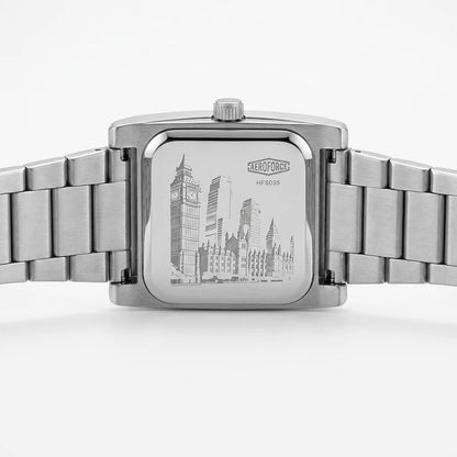 HeroForce 5035S Watch - J - stainless steel case back, legible engravings