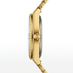 Heroforce 5036 Geometric - luxury watch, side profile, metal case, crown