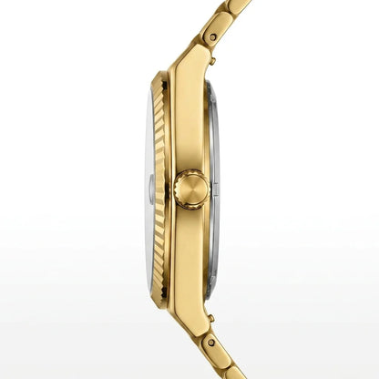 Heroforce 5036 Geometric - luxury watch, side profile, metal case, crown