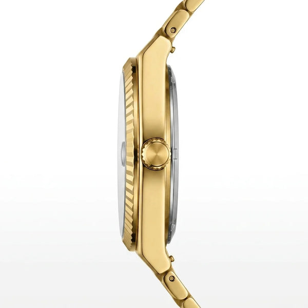 Heroforce 5036 Geometric - luxury watch, side profile, metal case, crown