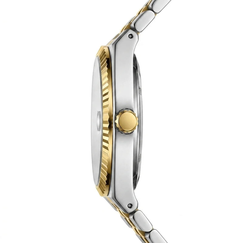 Heroforce 5036 Premium Fe - luxury watch, side profile, steel bracelet