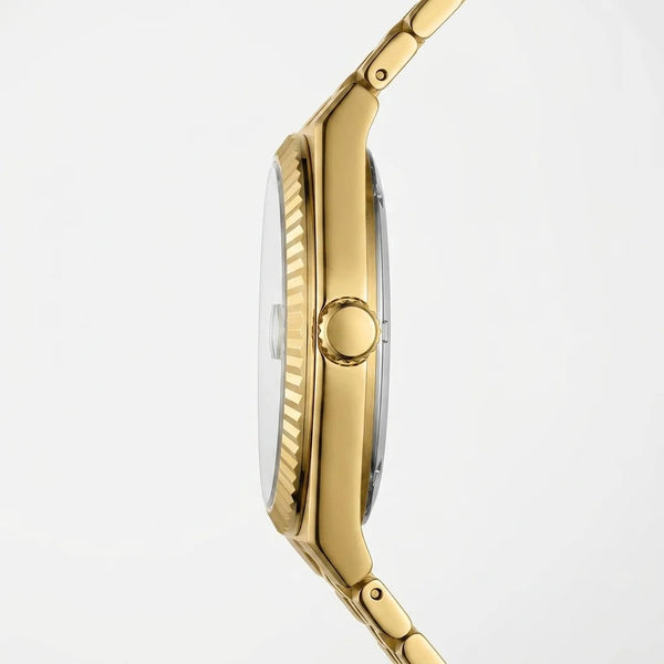 HeroForce 5036 Premium Fe - luxury watch, side profile, metal case, crown detail