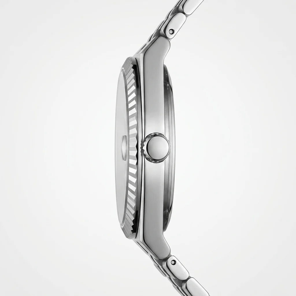 HeroForce 5036 Premium Fe - side profile luxury metal close-up