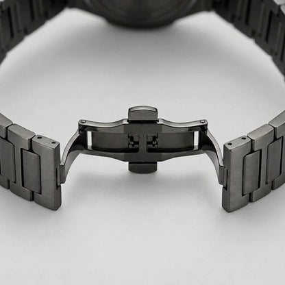 HeroForce 5037A Black Edi - black silver strap luxury