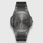 HeroForce 5037A Black Edi - watch caseback, engraved, luxury, macro