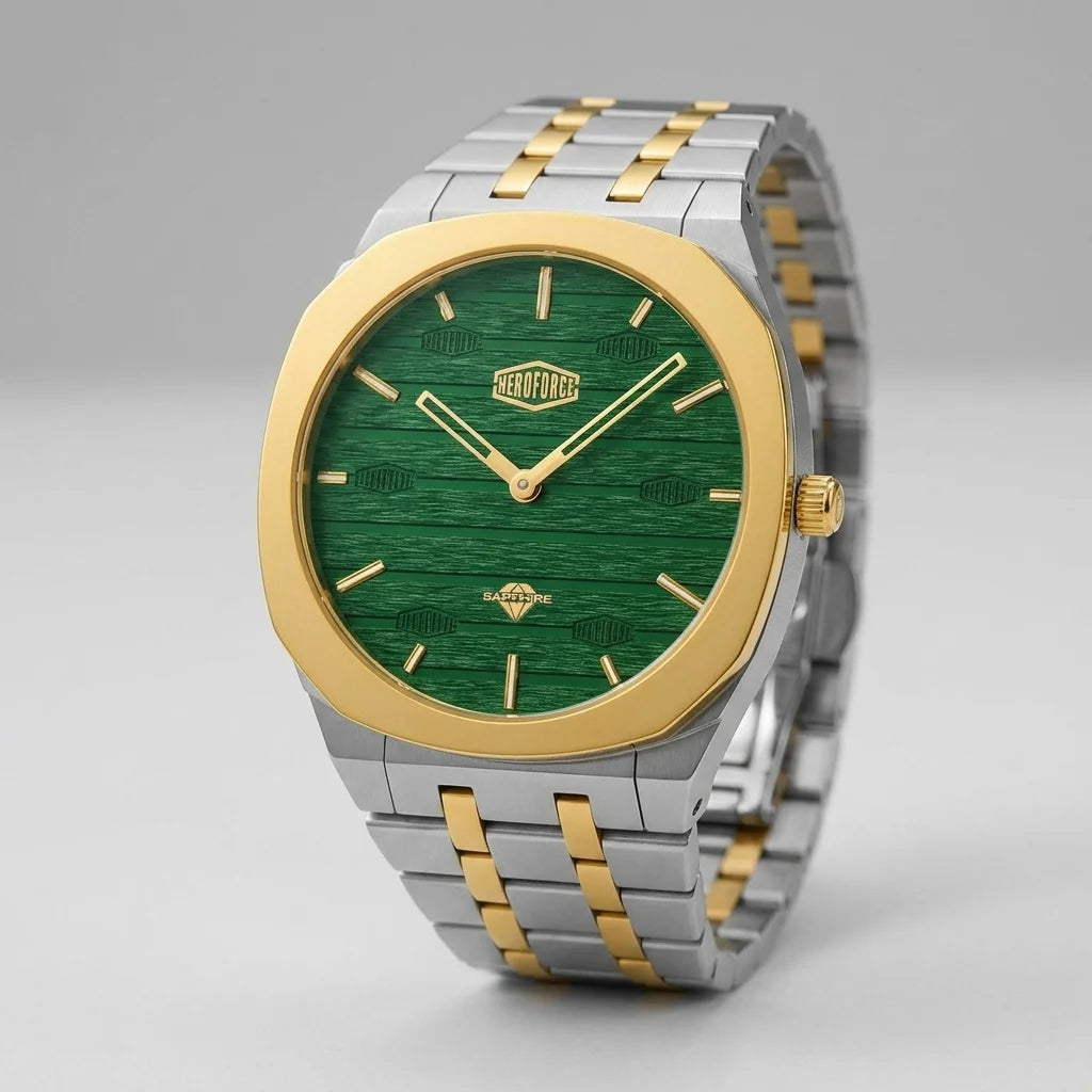 Heroforce 5038 Emerald Ho - Emerald premium luxury timepiece