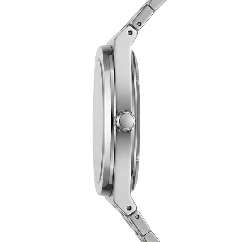 Heroforce 5038 Emerald Horizon Octagonal Men’s Luxury Watch - angled view case bracelet