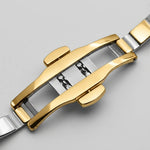 Heroforce 5038 Emerald Ho - watch strap, metal buckle, macro, luxury