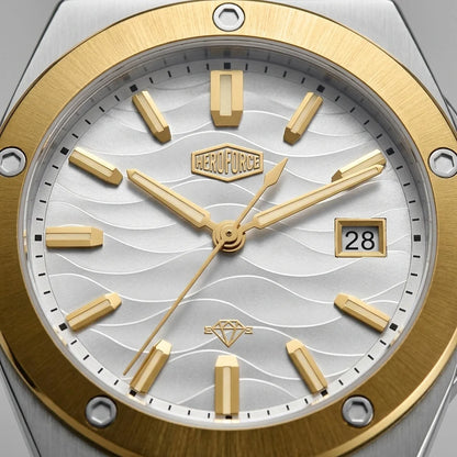 HeroForce 5039 Wave Dial - luxury watch sapphire quiet luxury