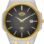 close up black dial