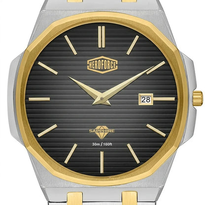 HeroForce 5040B Octagonal - luxury, sharp, textured dial