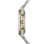 side view gold crown