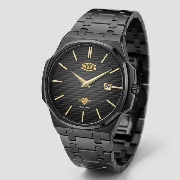 HeroForce 5040B Octagonal - octagonal luxury chronograph