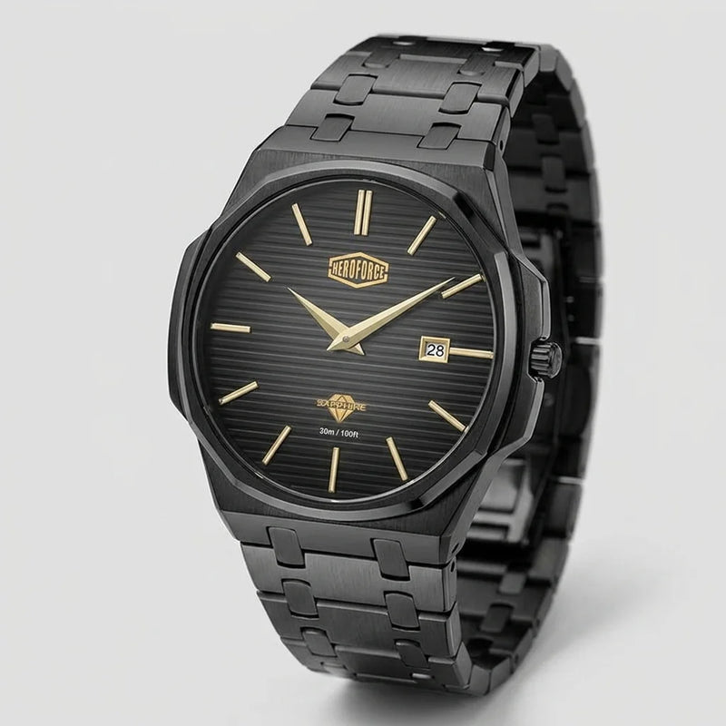 HeroForce 5040B Octagonal - octagonal luxury chronograph