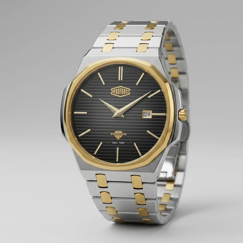 HeroForce 5040B Octagonal - premium luxury studio watch