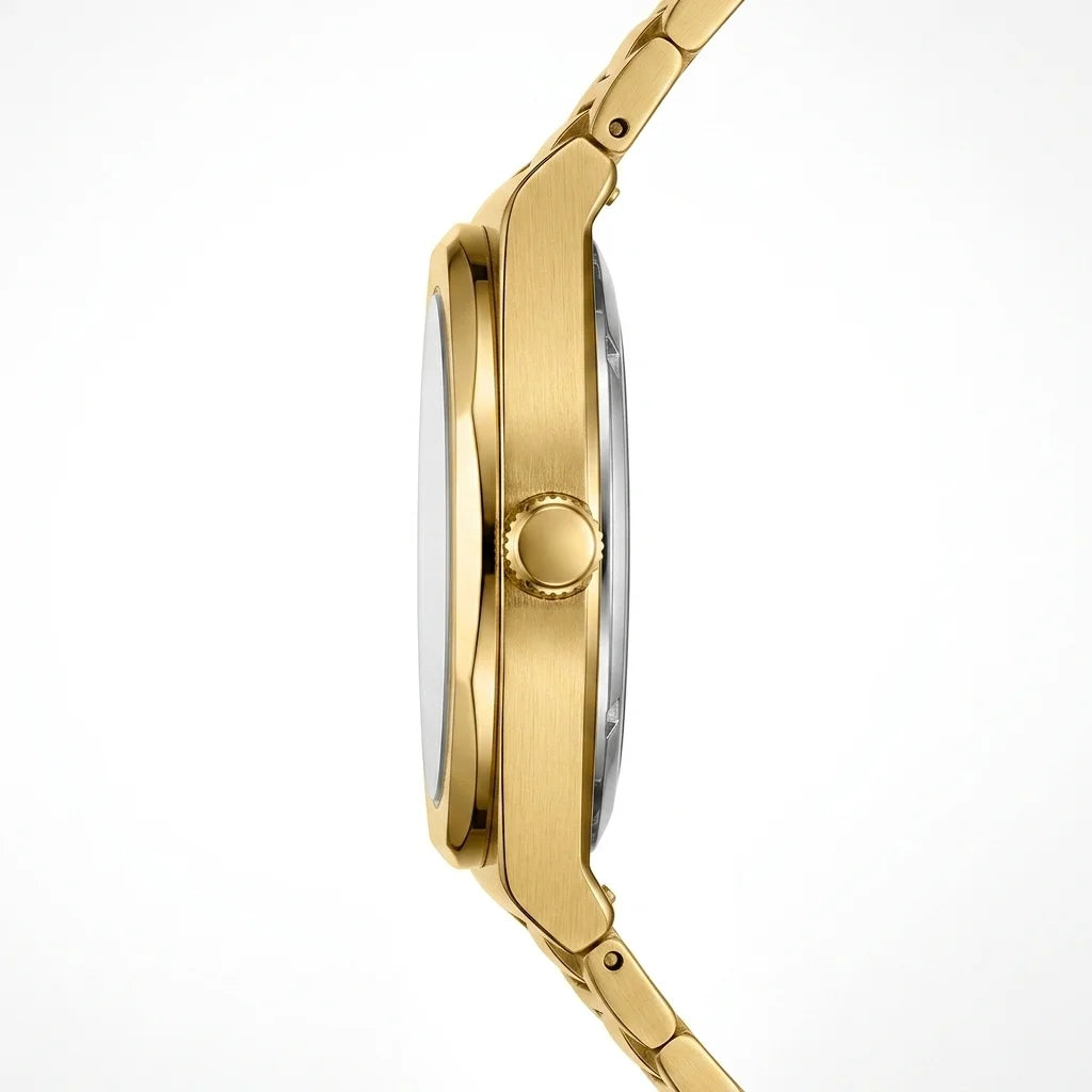HeroForce 5041 Luxury Ana - extreme close-up side profile, crisp metal
