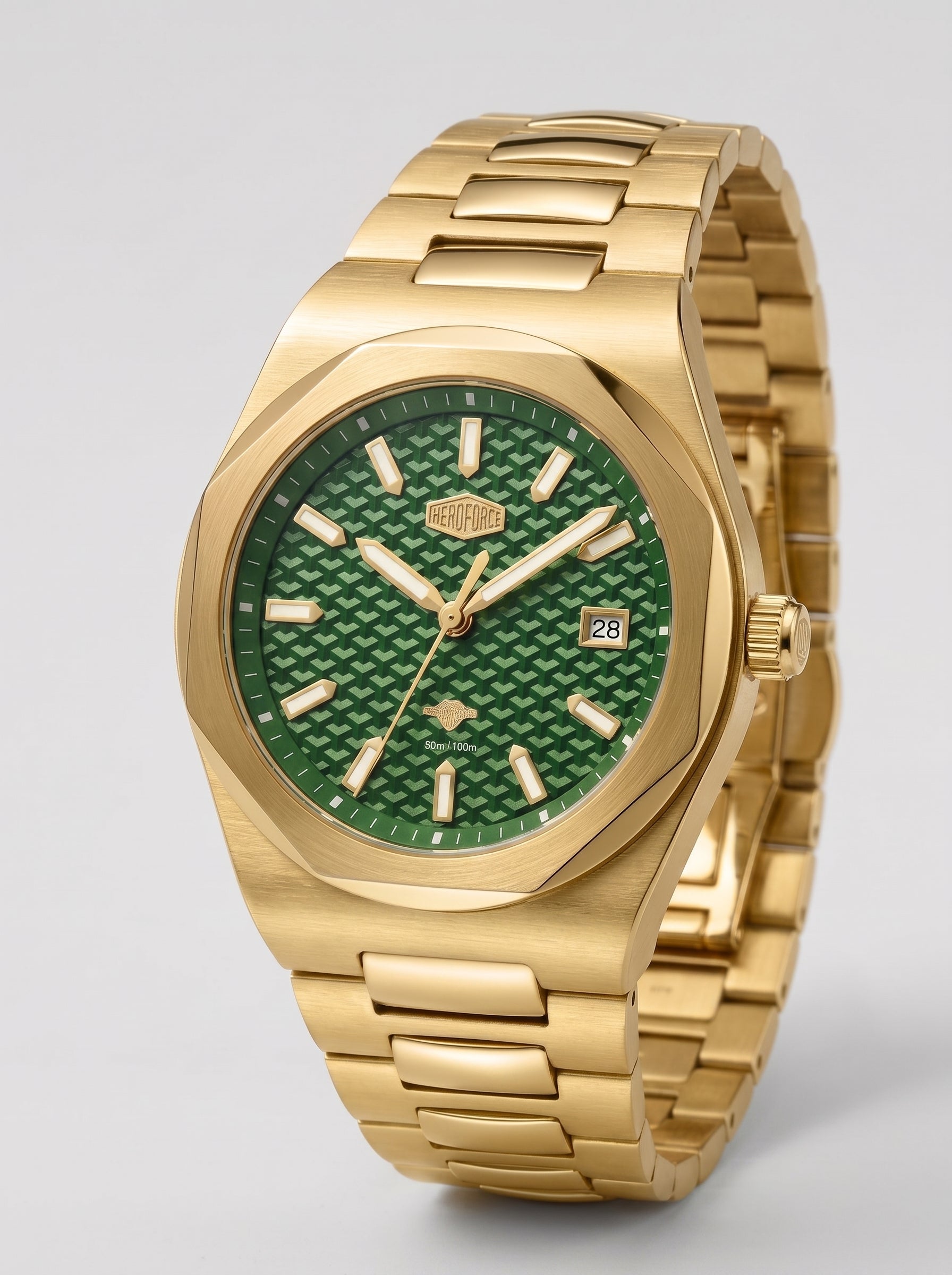 HeroForce 5041 Luxury Ana - studio, premium, elegant watch