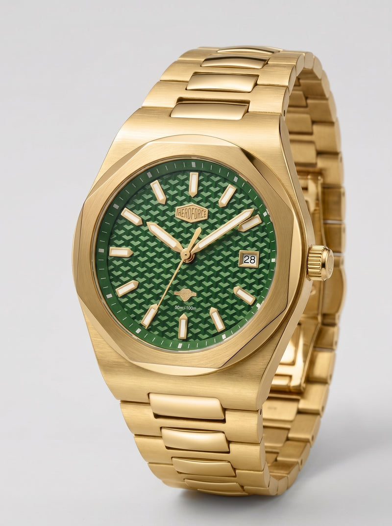 HeroForce 5041 Luxury Ana - studio, premium, elegant watch