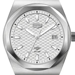 Heroforce 5041 Men's Watch - Macro dial, white background, luxury metal, sharp details