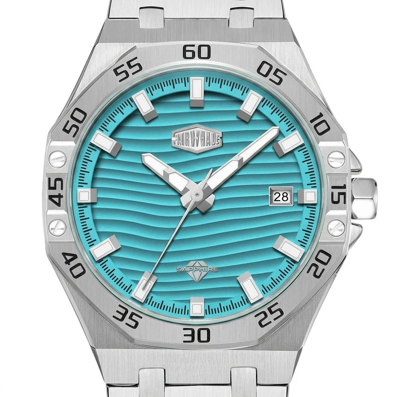 Heroforce 5043 Men's Octa - octagonal dial, crisp details, luxury studio