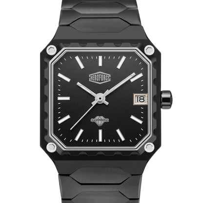 Heroforce 5045 Men's Watc - dial macro, luxury, sharp details