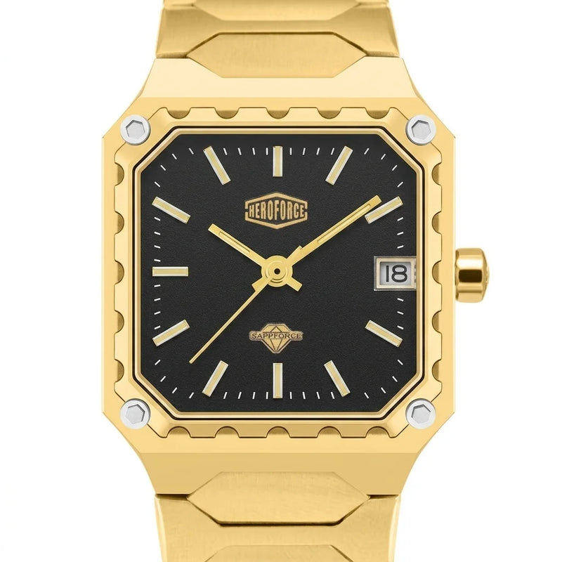 Heroforce 5045 Square Cas - luxury dial macro sharp