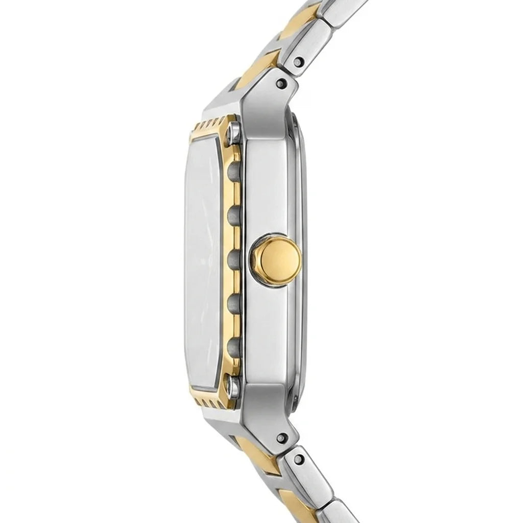 Heroforce 5045 Square Cas - Luxury side profile, crisp metal, studio shot