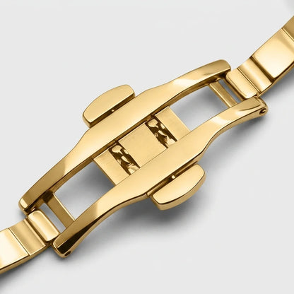 Heroforce 5045 Square Cas - premium Stainless Steel strap, square buckle, quiet luxury