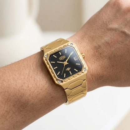 Heroforce 5045 Square Cas - worn wrist luxury square