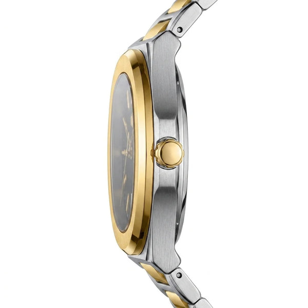 HeroForce 5046 Luxury Ana - luxury watch, side profile, extreme close-up, premium metal