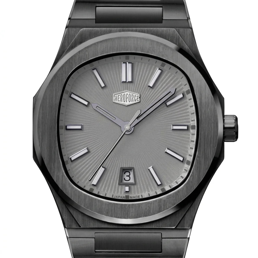 HeroForce 5046 Sunray Dia - sunray dial, crisp luxury