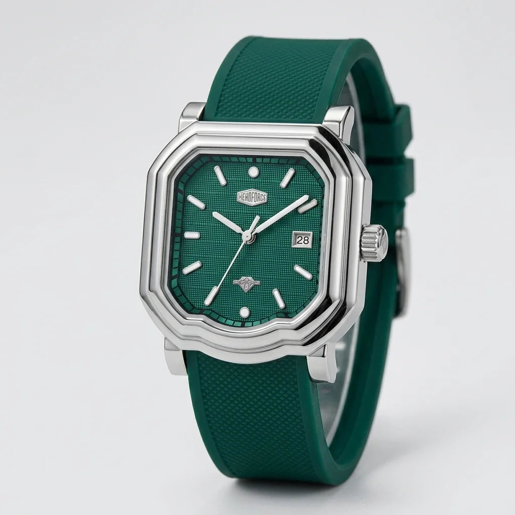 Heroforce 5051P Men's Bus - engraved caseback, luxury watch