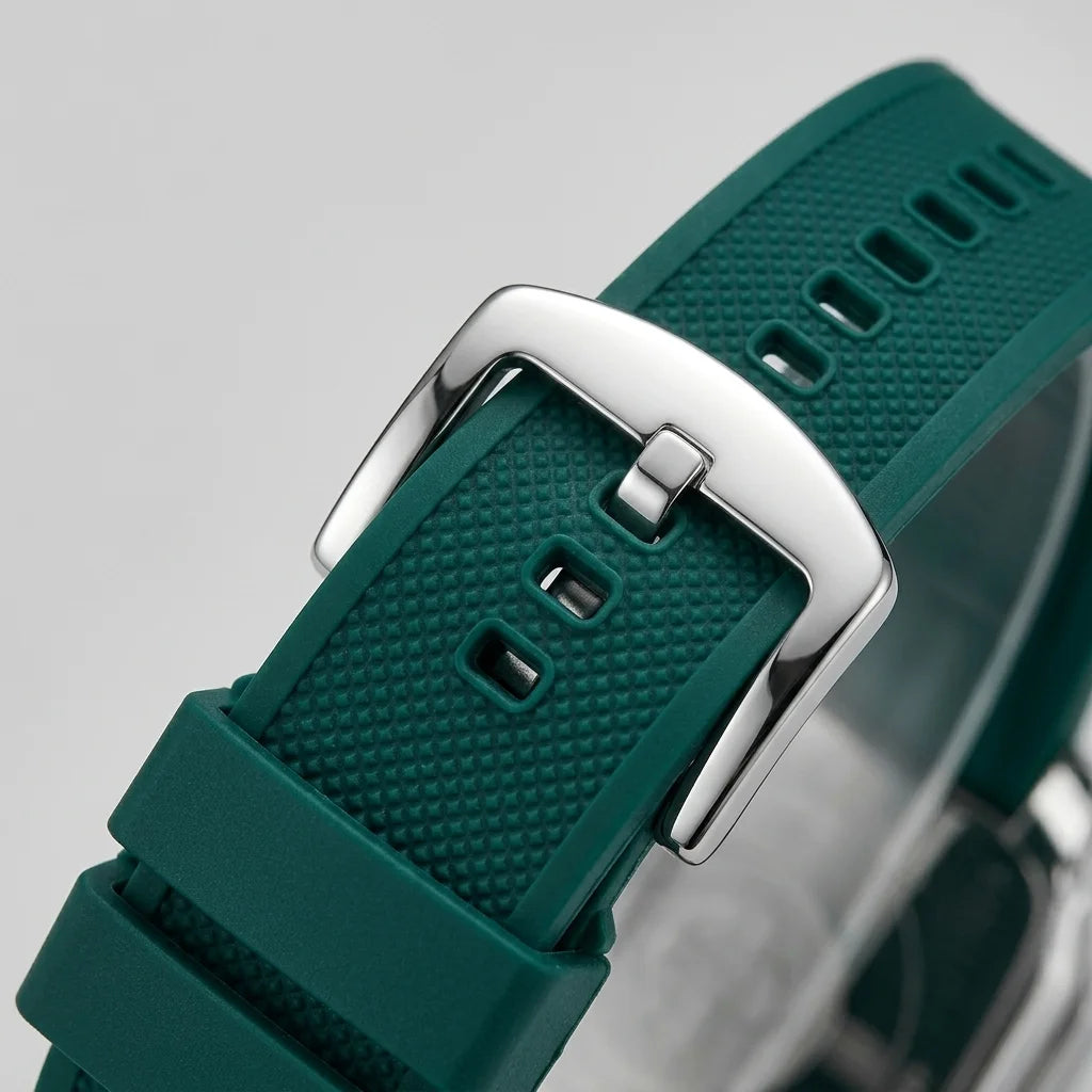 Heroforce 5051P Men's Bus - watch strap, buckle, luxury, detail