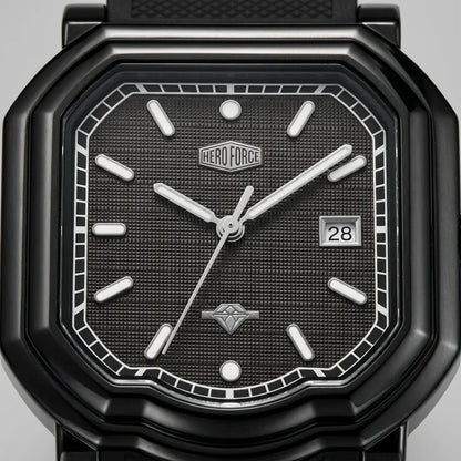 Heroforce 5051P Men's Squ - luxury minimalist square business