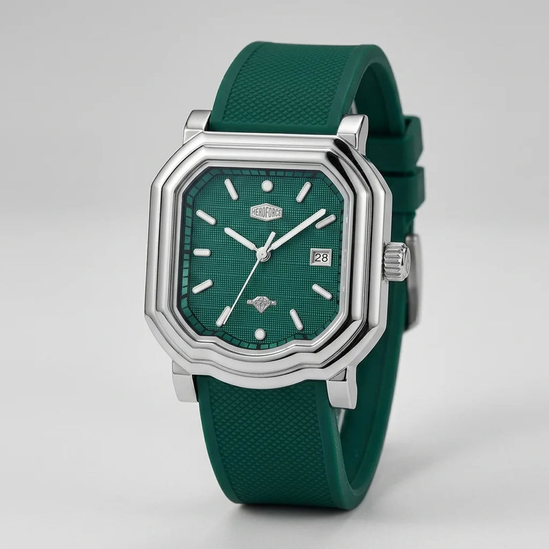 HeroForce 5051P Men's Squ - square luxury timepiece