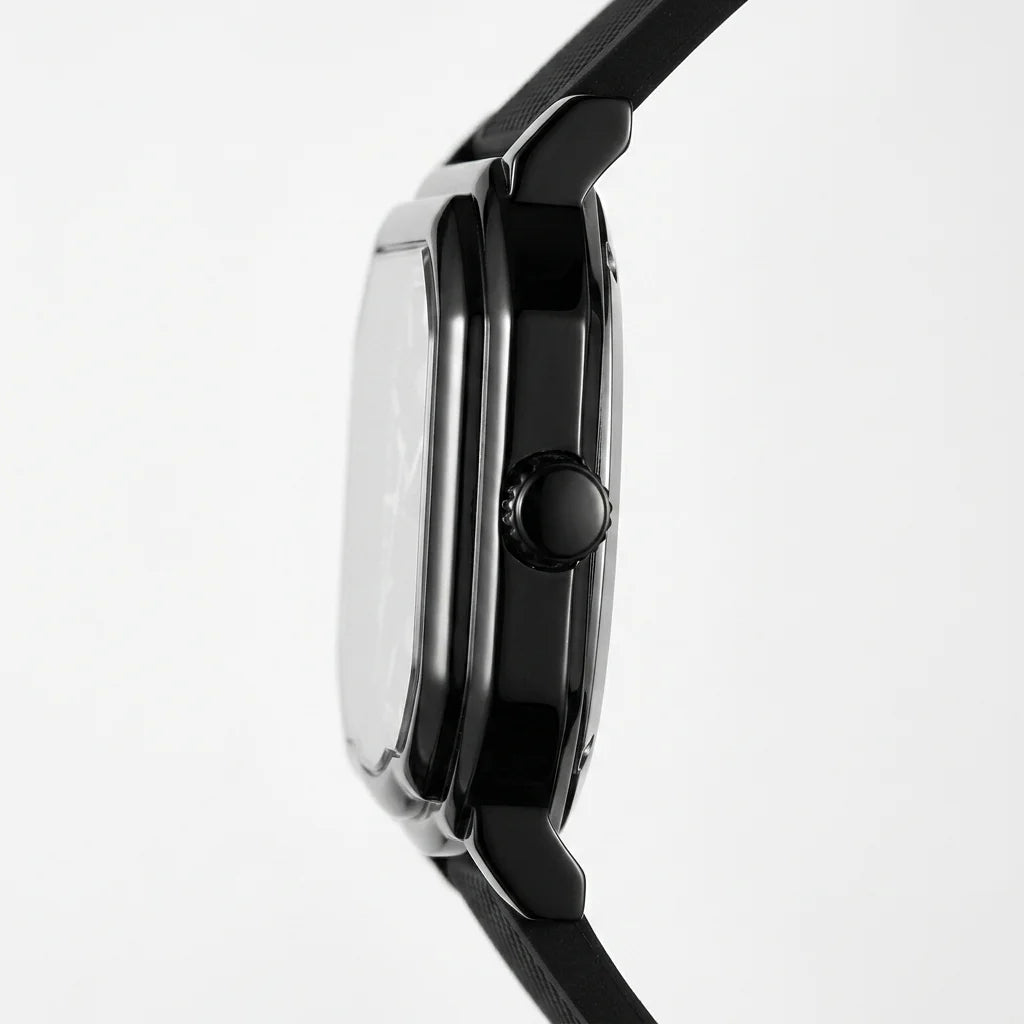 side profile black watch