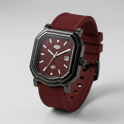 HeroForce 5051P Red Strap - luxury, premium, detailed, studio