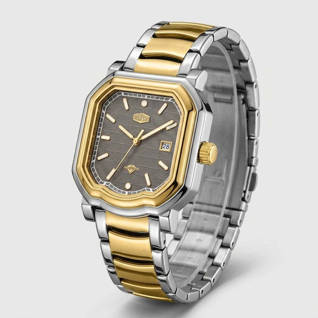 HeroForce 5051S Two-Tone - luxury watch, crisp, frontal