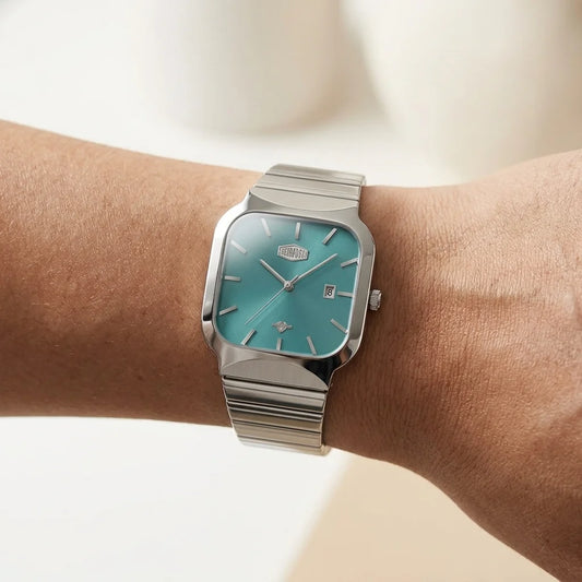 Heroforce 5055GL Watch - worn wrist, natural skin, elegant