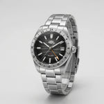 HeroForce 5056 Silver Dark - silver luxury timepiece, studio
