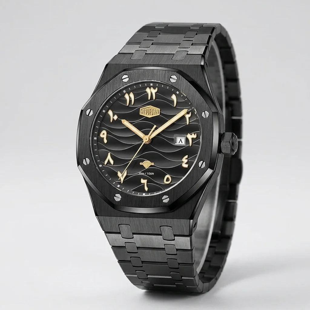 HeroForce 5070B Octagonal - premium luxury metal watch