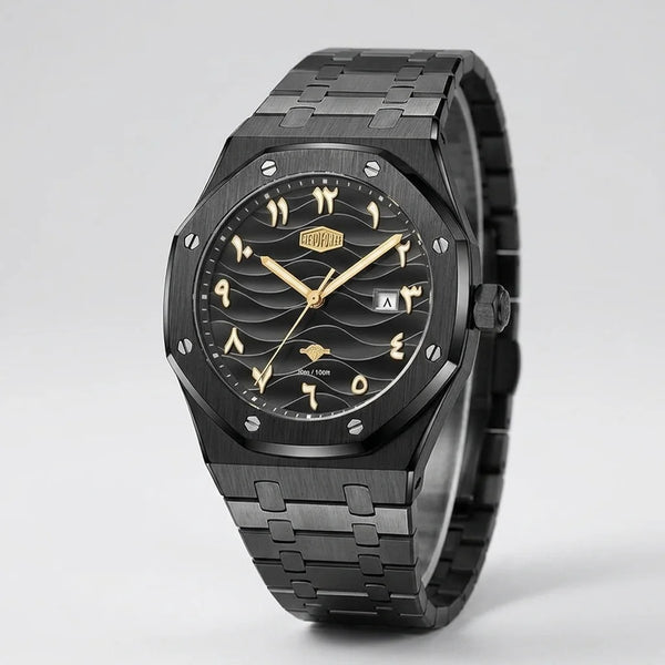HeroForce 5070B Octagonal - premium luxury metal watch