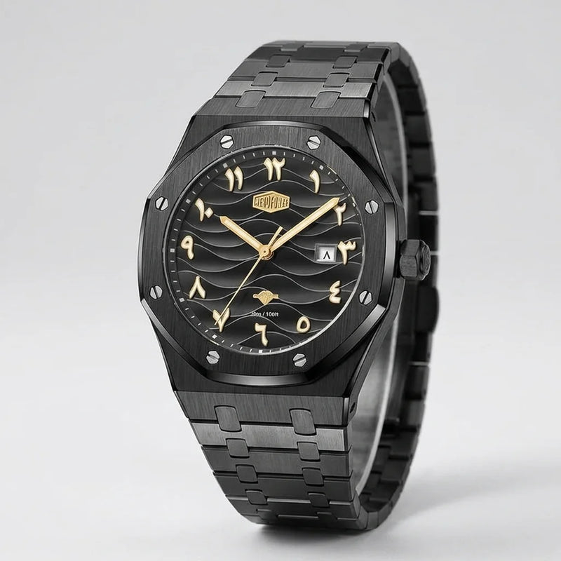 HeroForce 5070B Octagonal - premium luxury metal watch